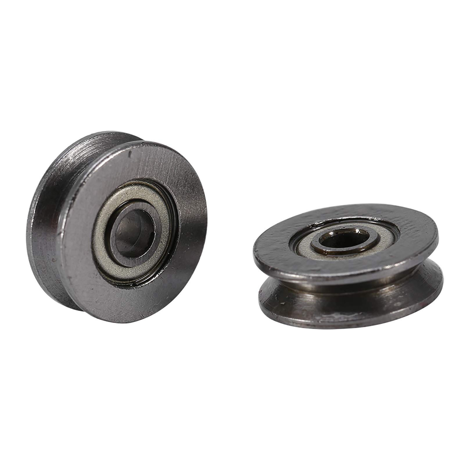 FTVOGUE Roulements Rainure V 3x12x4mm Carbone Lot 20