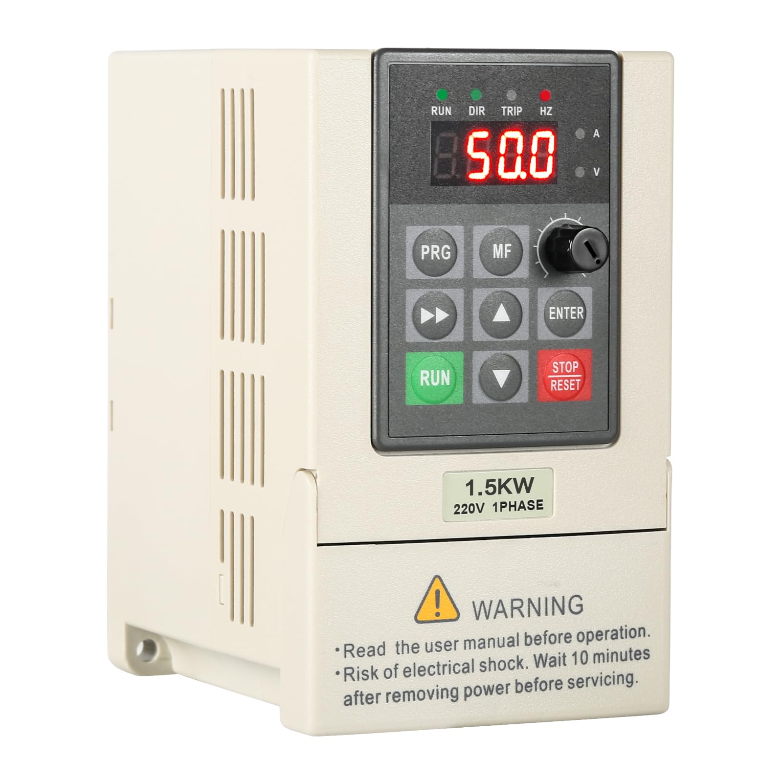 Jadeshay Installation Électrique variateur 220V 1,5kW mono-tri