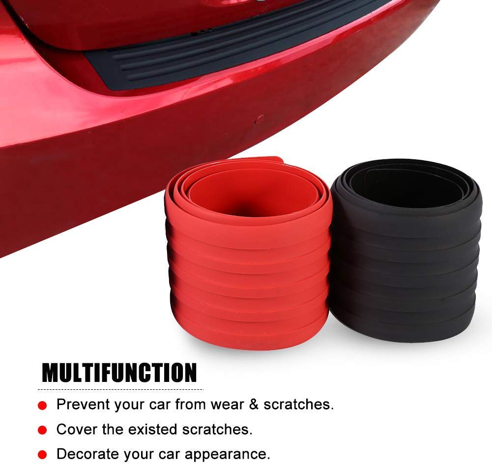 Ejoyous Car Repair protecteur pare-chocs 90 cm noir