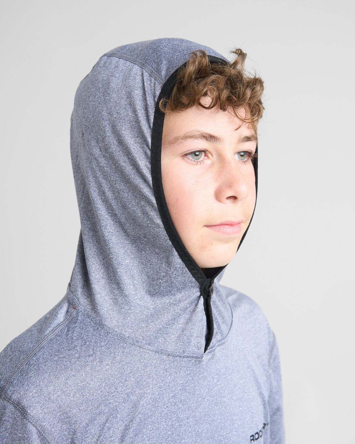Rooster Tech Tops t-shirt UV junior gris manches longues