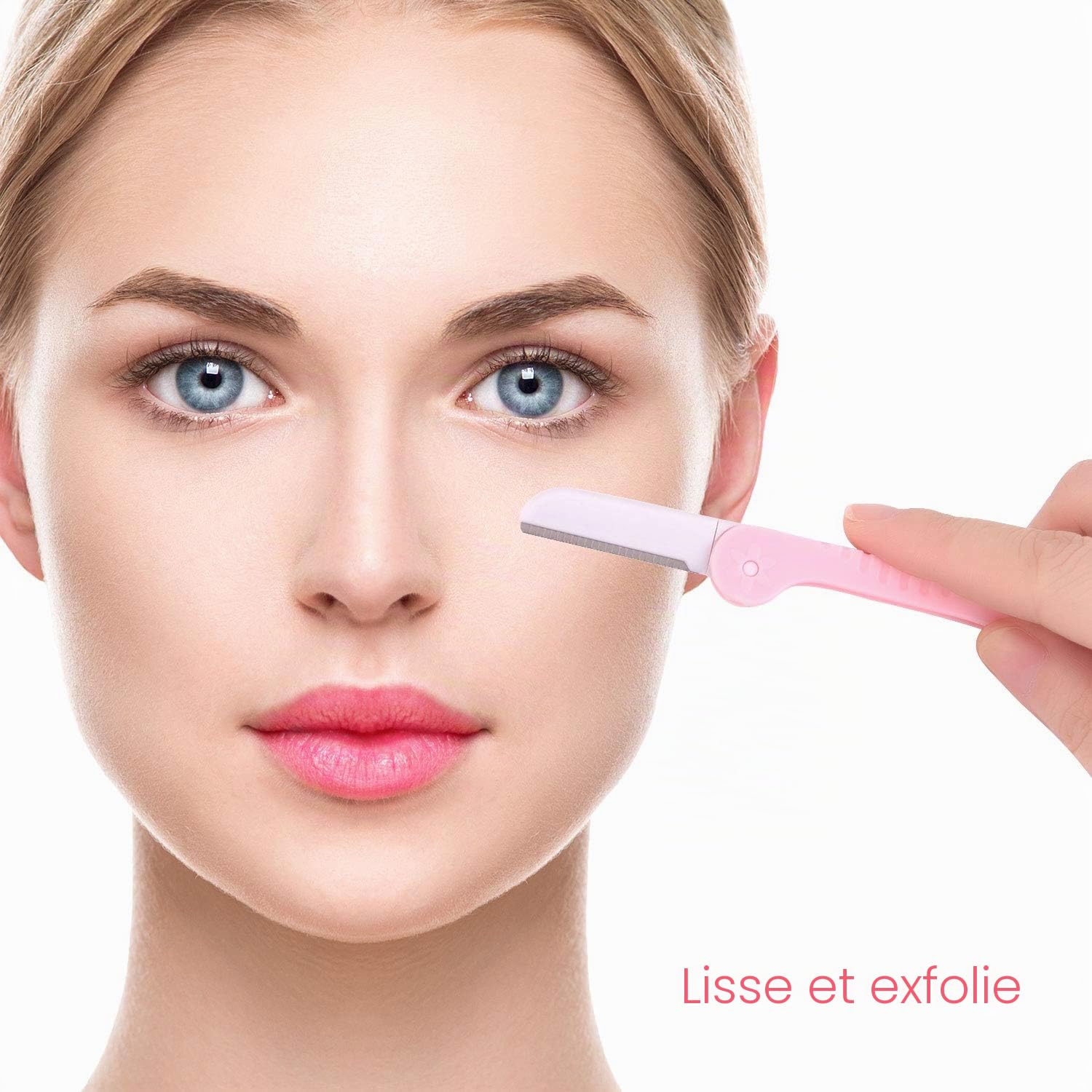 FEPITO rasoir sourcils visage lot 10 pliable