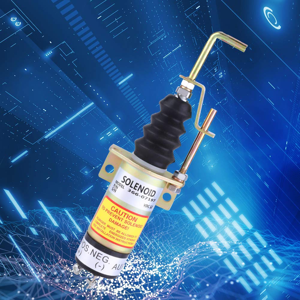 FTVOGUE Électrovanne carburant 366-07197 SA-3405T 12V générateur