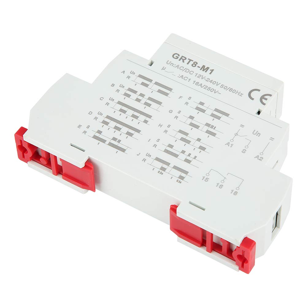 Jadeshay GRT8-M1 relais temporisé 12V-240V 10 fonctions
