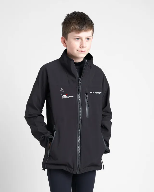 Rooster Sailing Coastal veste softshell junior noir JL sans capuche
