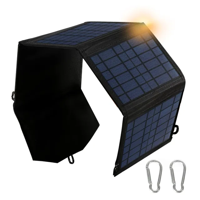 Jadeshay Solaire Photovoltaïque panneau 40W pliable USB