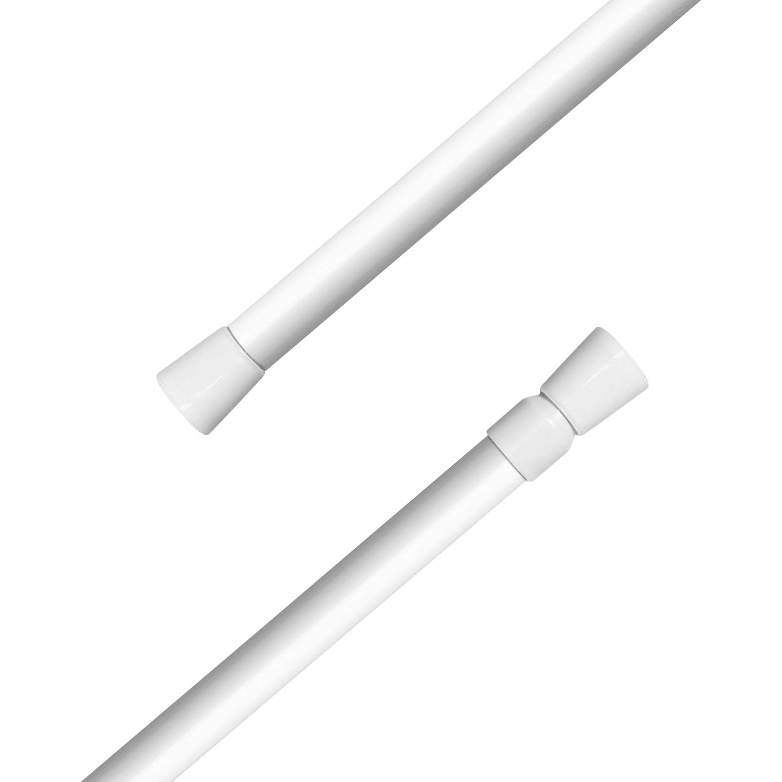 Ejoyous Bathroom tringle rideau sans perçage 105-190 cm fer