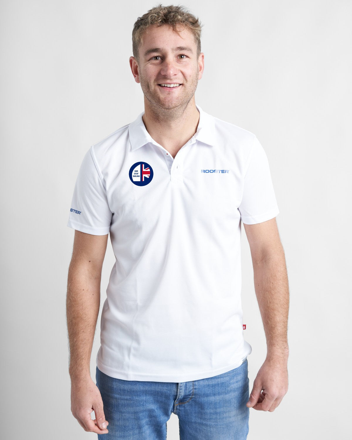 Rooster Technical Polo polo voile Deaf Sailing taille L