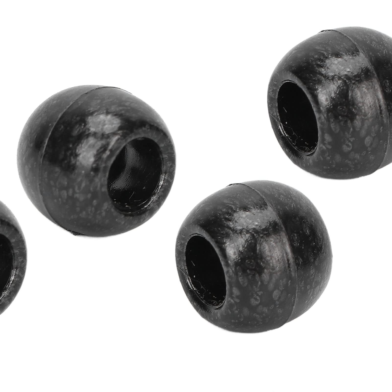 Tissting Perles Barbe Dreadlocks Plastique Noir 70 Pièces