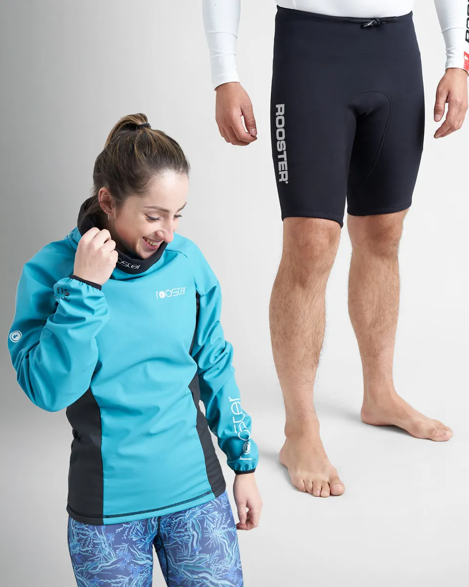 Rooster Essentials kit voile femme Aquafleece + short