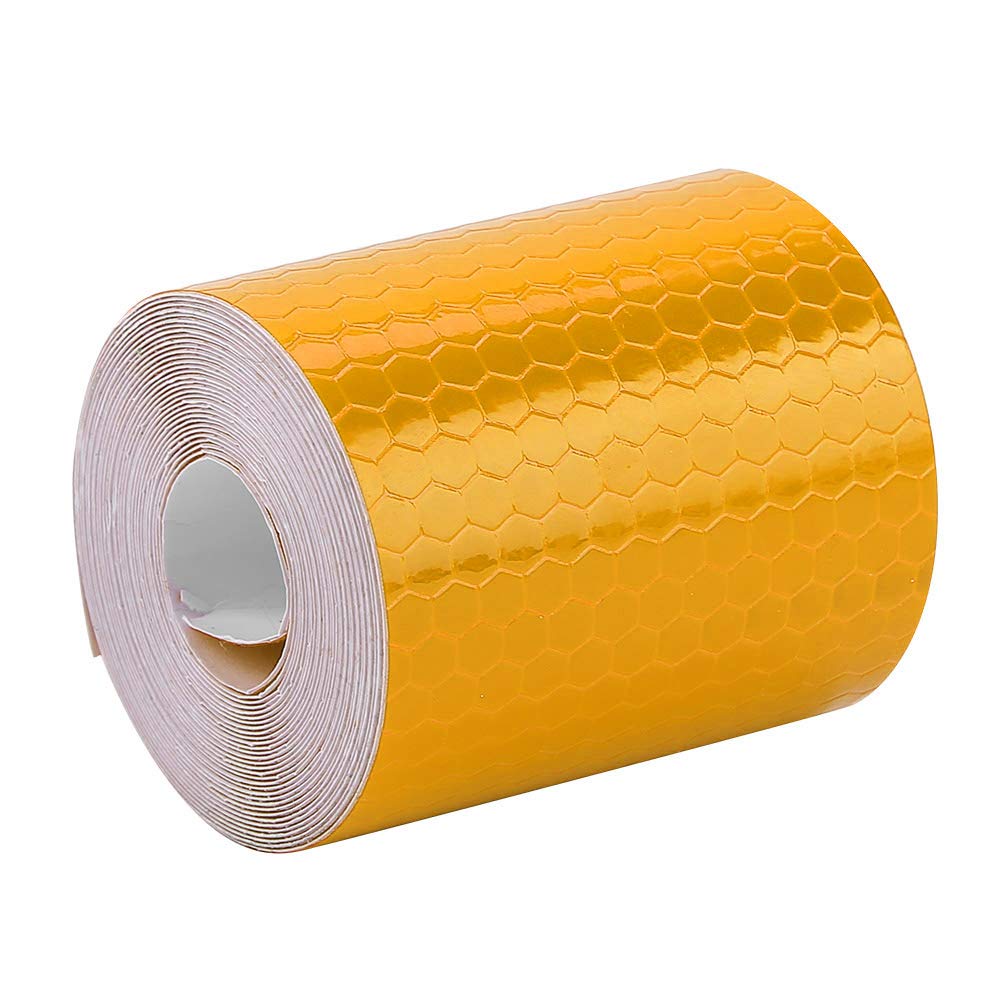 Tissting Ruban Réfléchissant Orange 5,1 cm x 3 m PVC