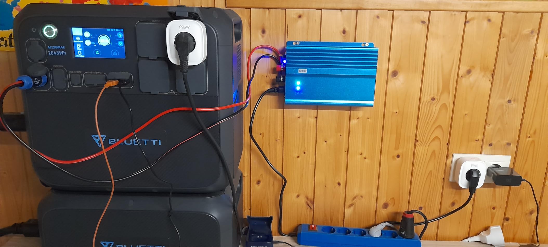 Jadeshay Solaire Photovoltaïque 500W onduleur solaire 12V AC 220V MPPT