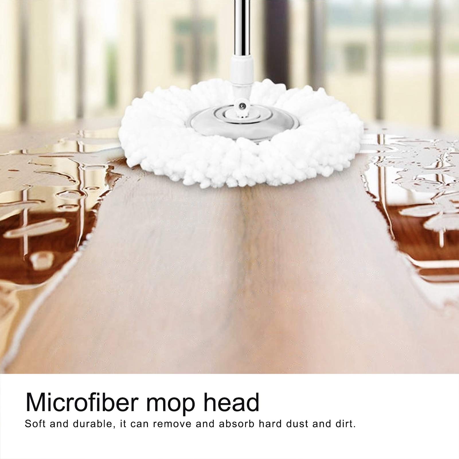Ejoyous Home Improvement Tool serpillière seau essoreur microfibre 360°
