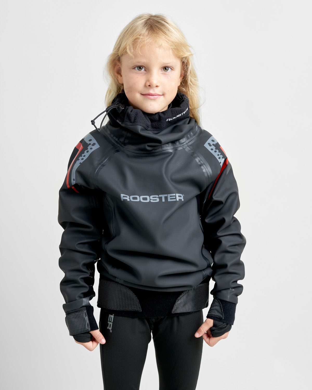 Rooster Aquafleece Junior Pro Top haut polaire noir Junior L