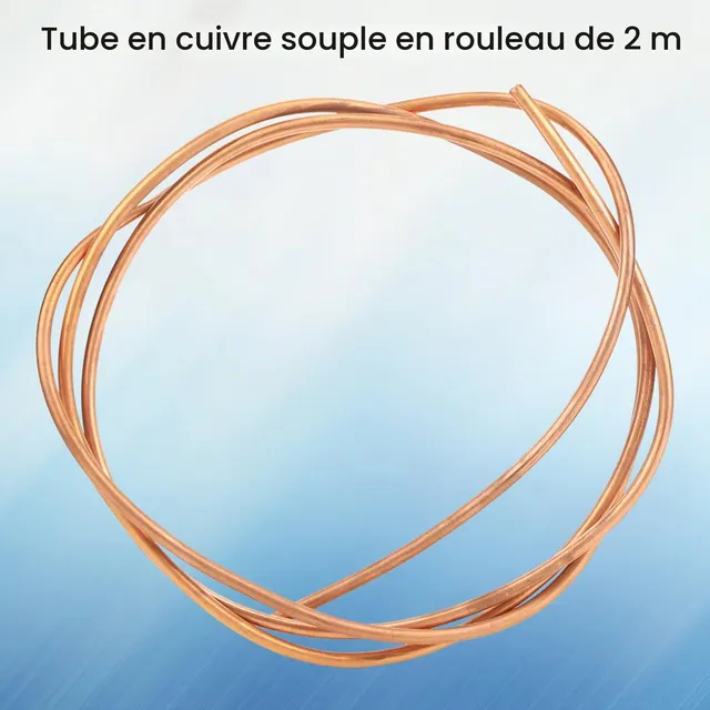 FTVOGUE Tube Cuivre Souple 2m OD 6mm ID 5mm C1100