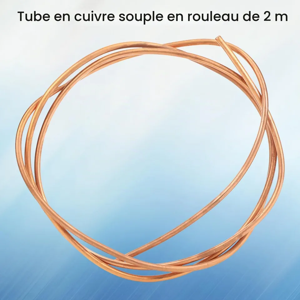FTVOGUE Tube Cuivre Souple 2m OD 6mm ID 5mm C1100