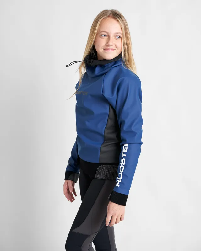 Rooster Aquafleece Pro Lite Top polaire voile junior rose waterproof