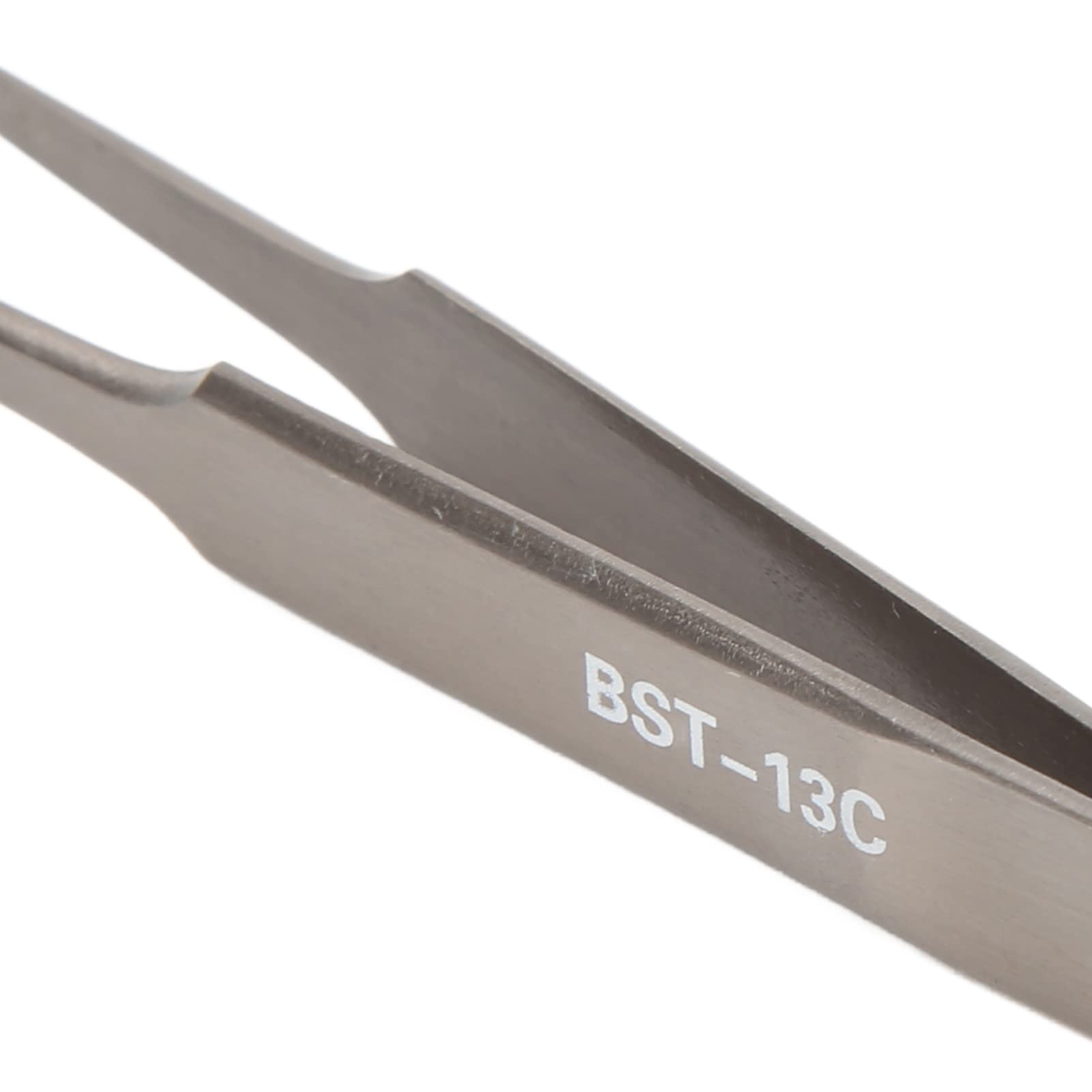 FTVOGUE Pincette inox antimagnétique tête ronde 115 mm