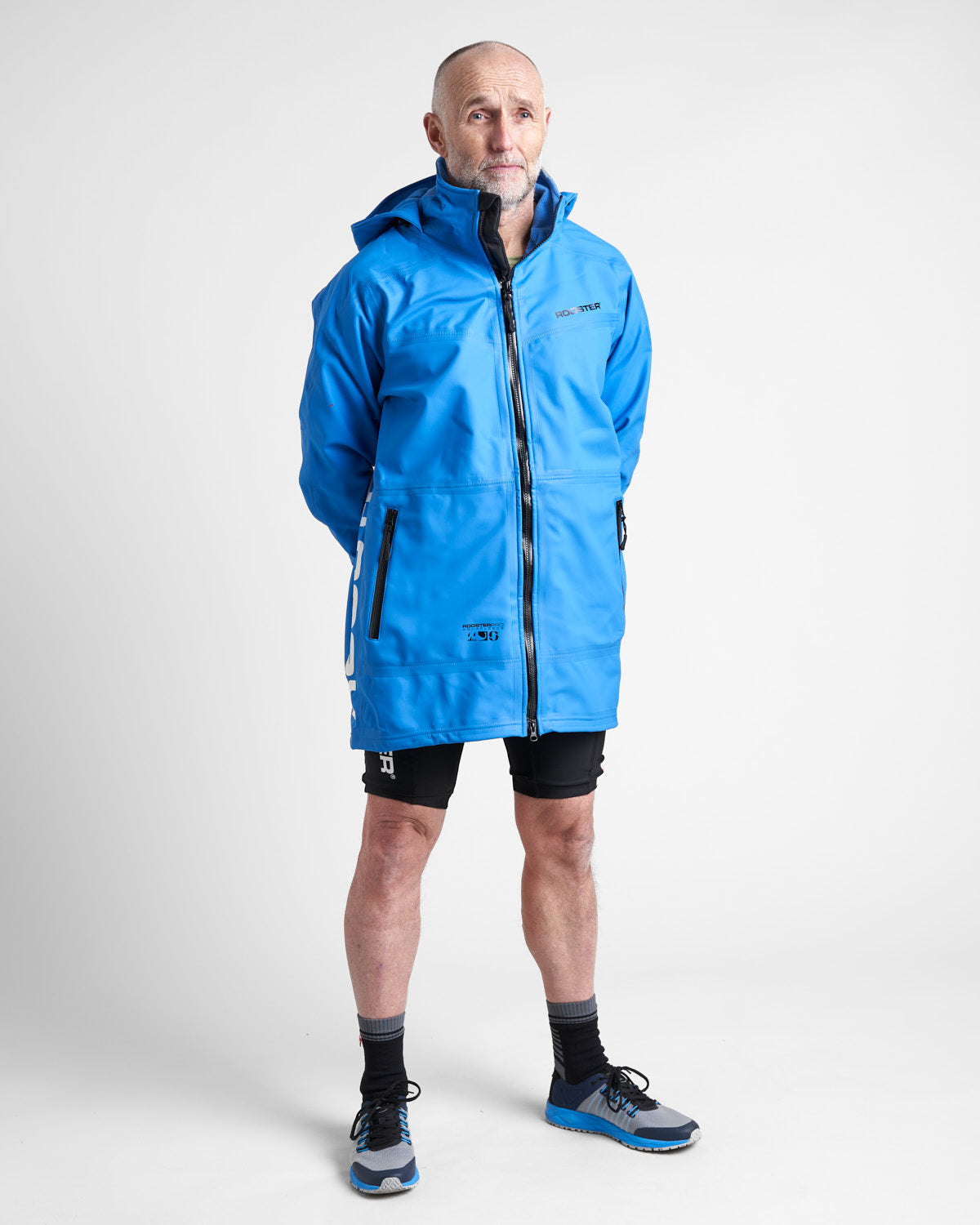 Rooster Pro Aquafleece Rigging Coat veste noire M/L