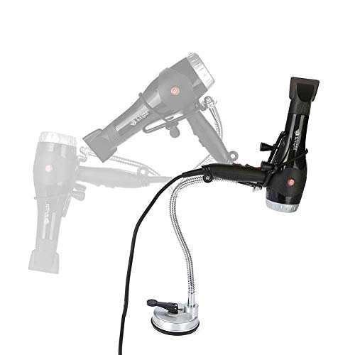 Ejoyous Support Sèche-Cheveux Ventouse Rotatif 360° Mains Libres