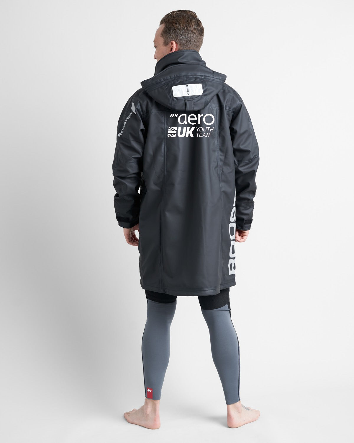 Rooster Aquafleece manteau rigging coat RS Aero youth noir