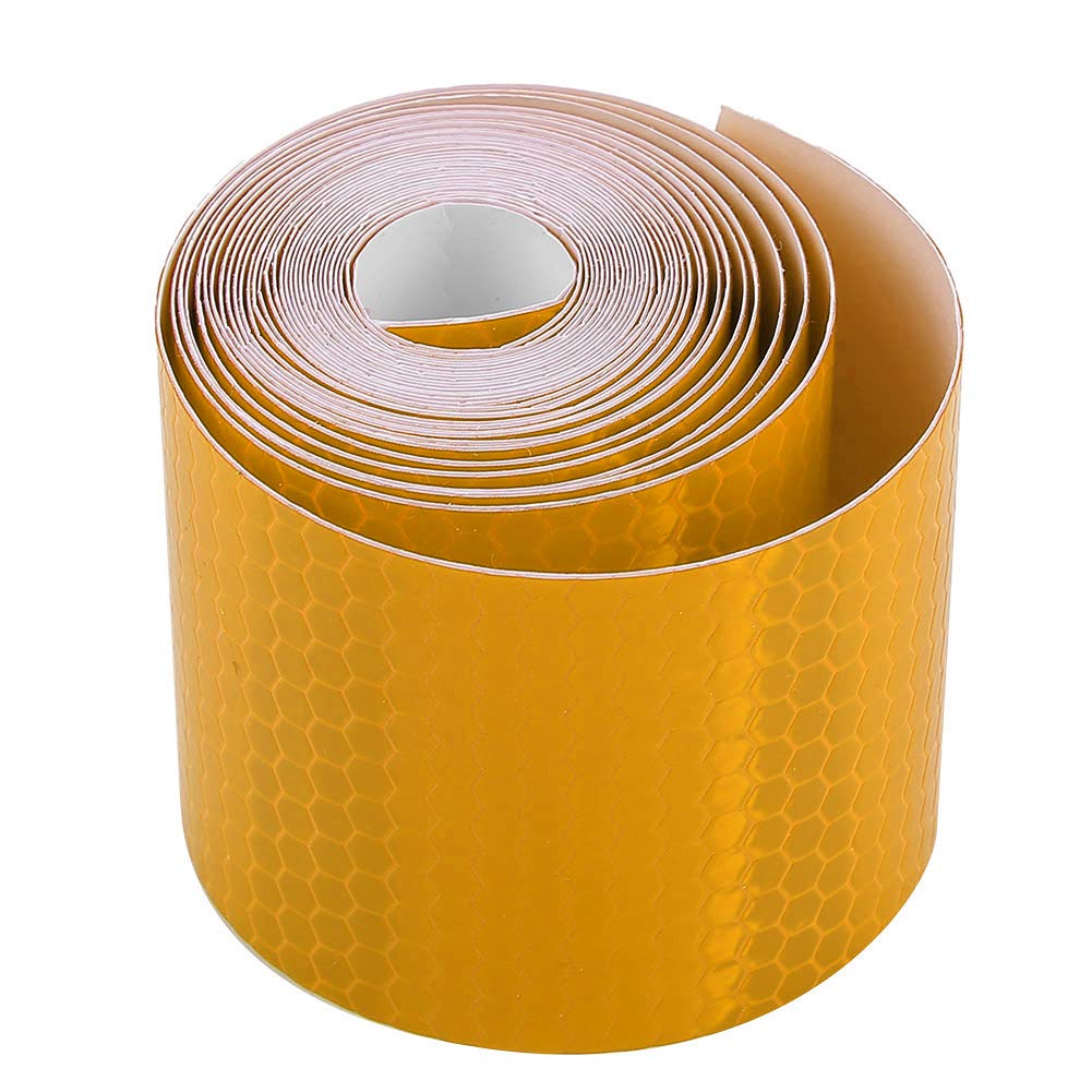 Tissting Ruban Réfléchissant Orange 5,1 cm x 3 m PVC