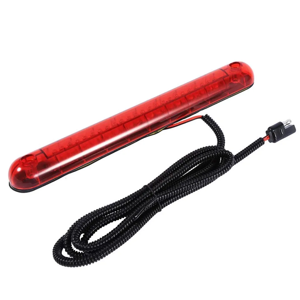 Ejoyous 24 LED feu stop 12V rouge universel etanche auto moto