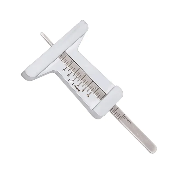 FTVOGUE Jauge Profondeur 0-50mm Acier Inox Pneu