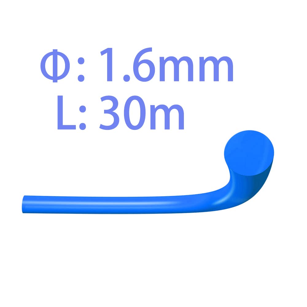 FEPITO fil débroussailleuse nylon rond 1,6 mm x 30 m