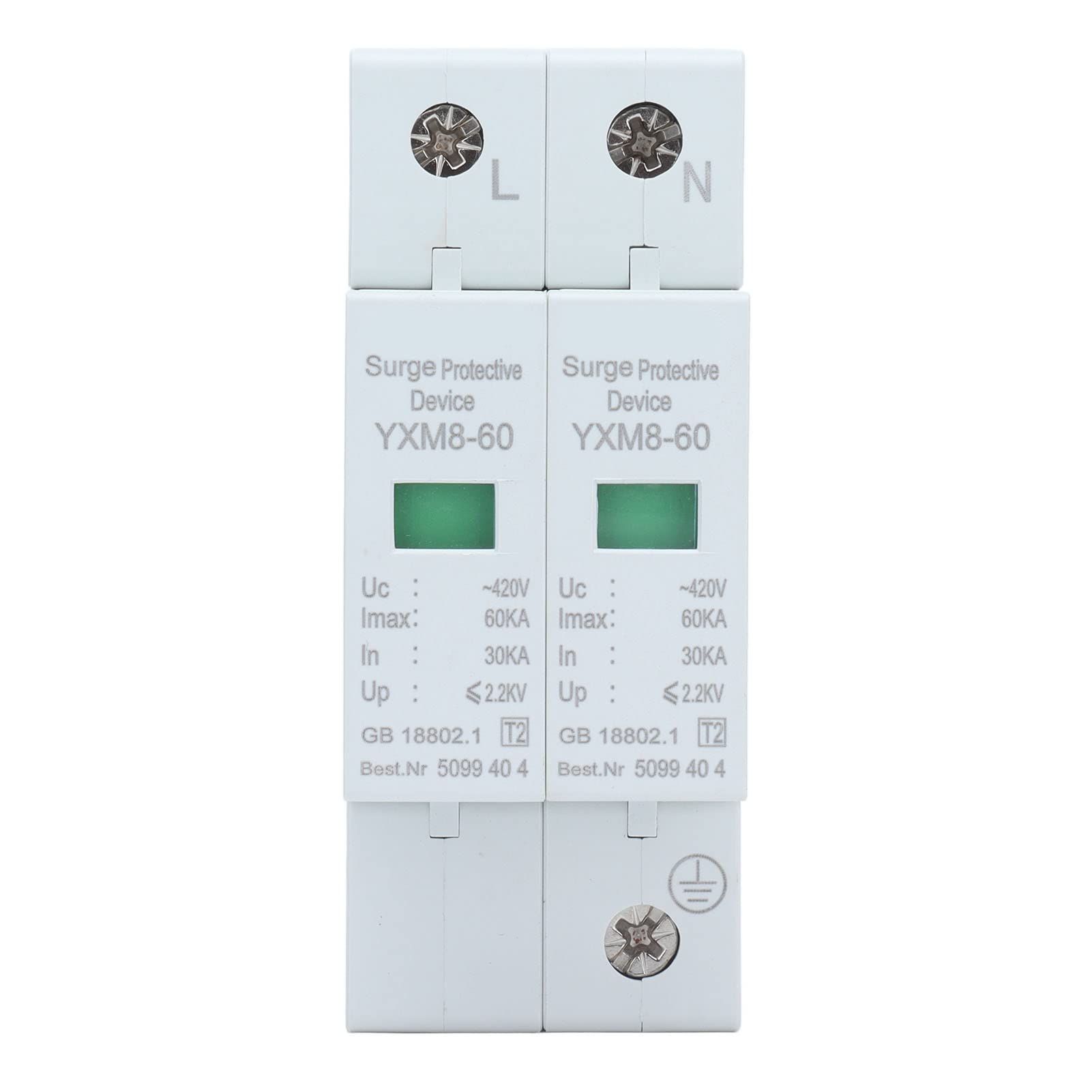 Jadeshay Installation Électrique 2P 60KA parafoudre