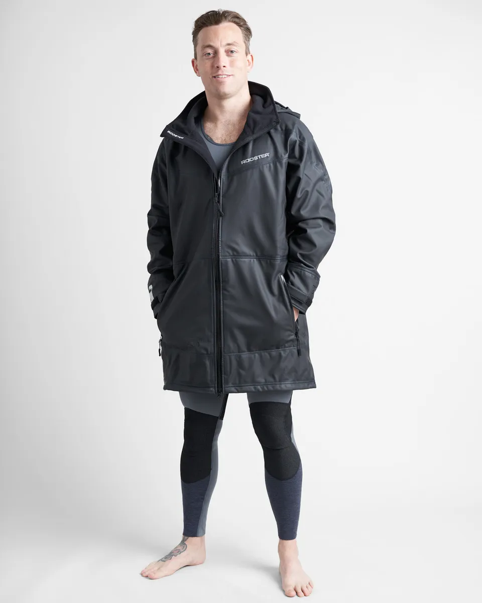 Rooster Pro Aquafleece Manteau Gréement ILCA Noir