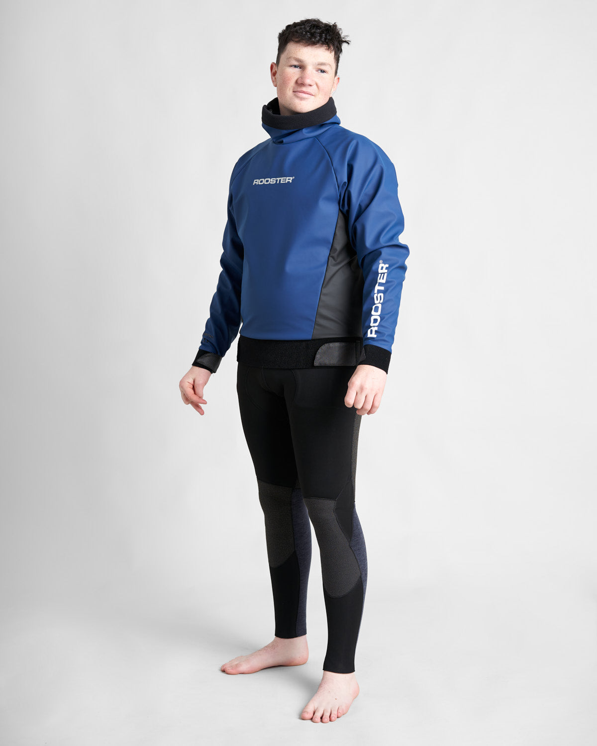 Rooster Aquafleece Pro Lite Top Polaire Gris Waterproof