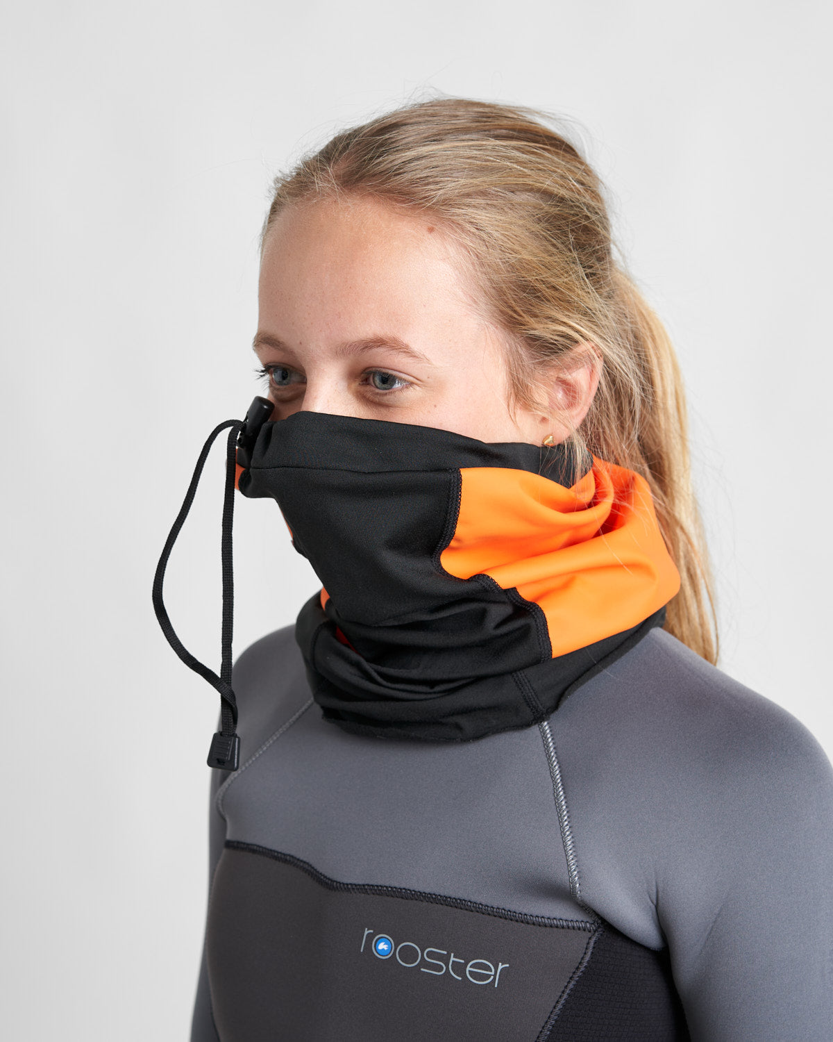 Rooster Aquafleece Neck Gaiter tour de cou jaune fluo