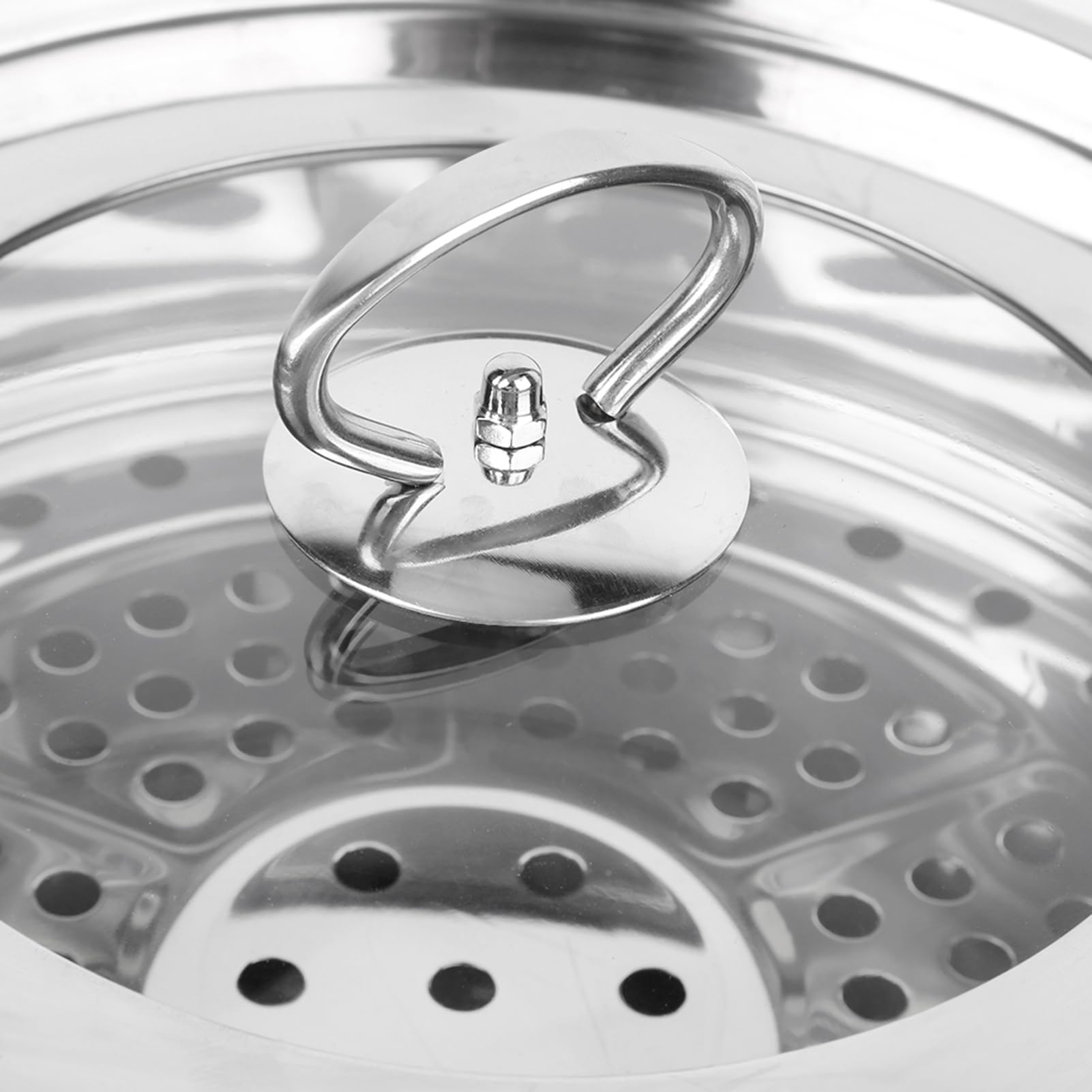 Ejoyous Couscoussier 2 Niveaux Inox Cuit Vapeur avec Couvercle