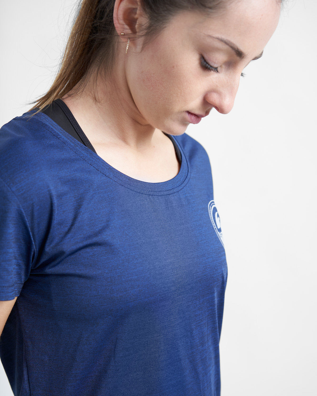Rooster T-Shirt Femme Technique UV50+ Gris Pétrole