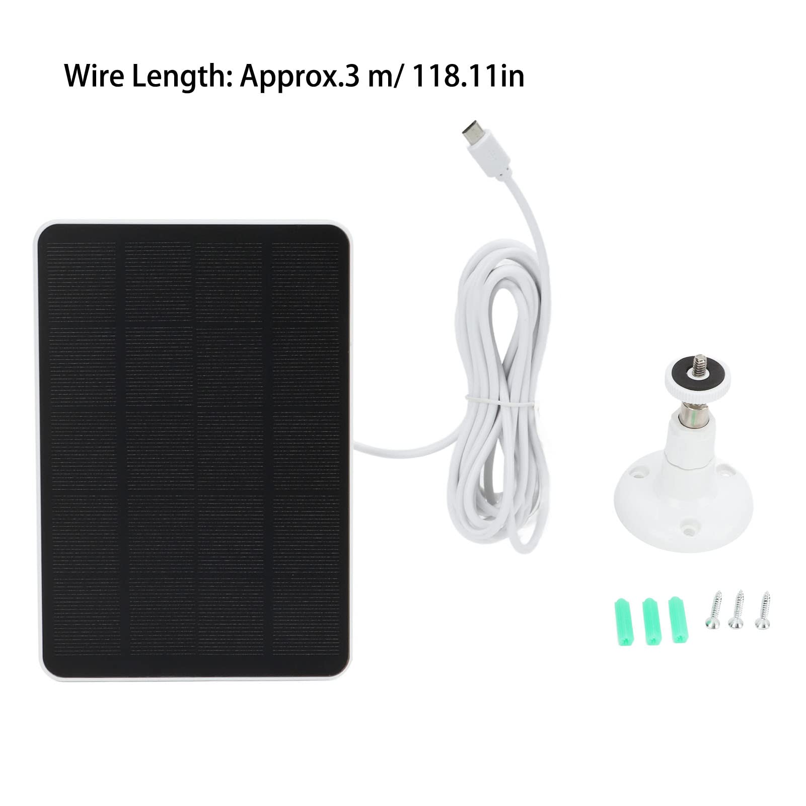 Jadeshay Solaire Photovoltaïque panneau solaire 4W 5V caméra