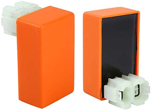 Ejoyous Boîtier CDI 6 broches racing orange GY6 kit