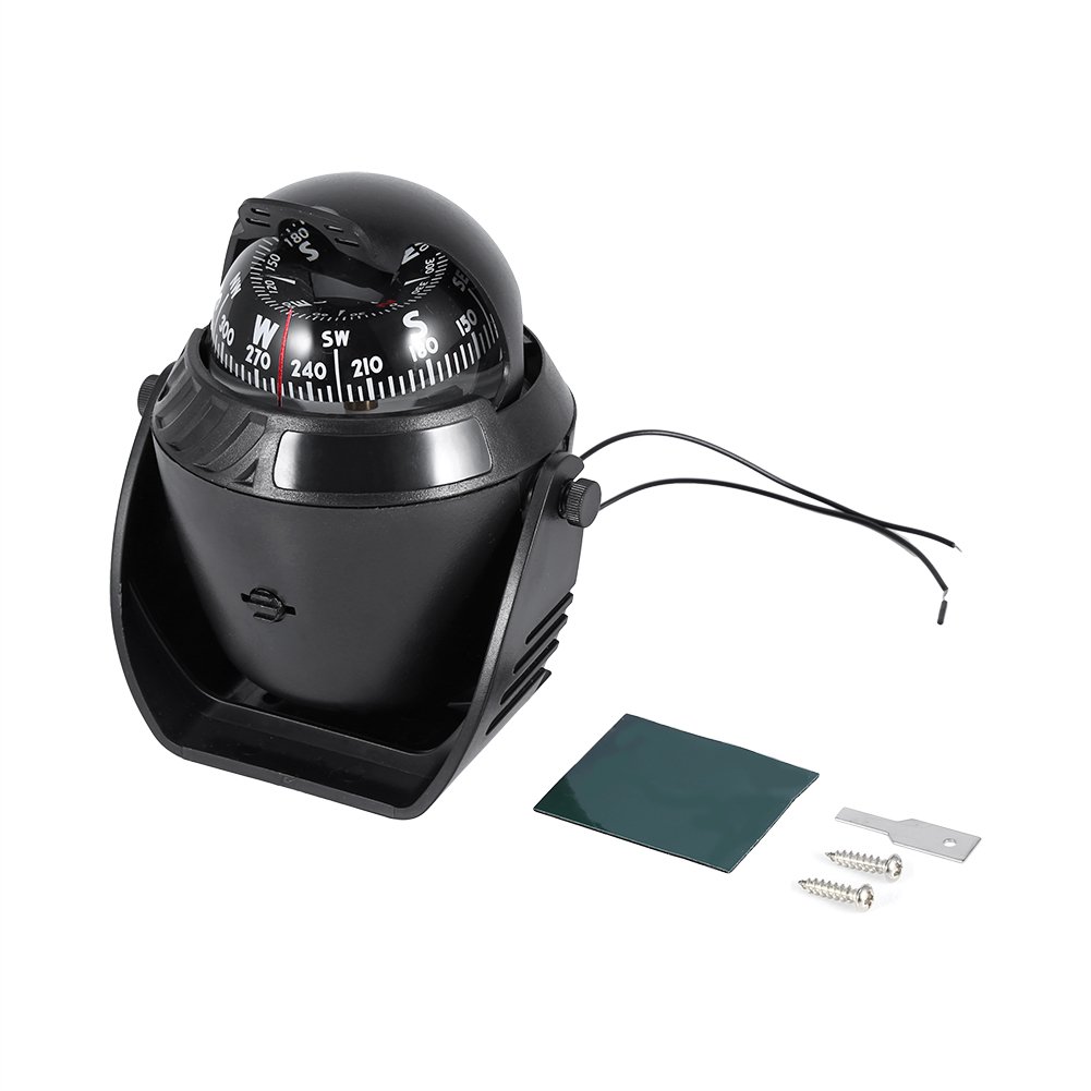 Ejoyous Sports & Equipment boussole bateau LED réglable