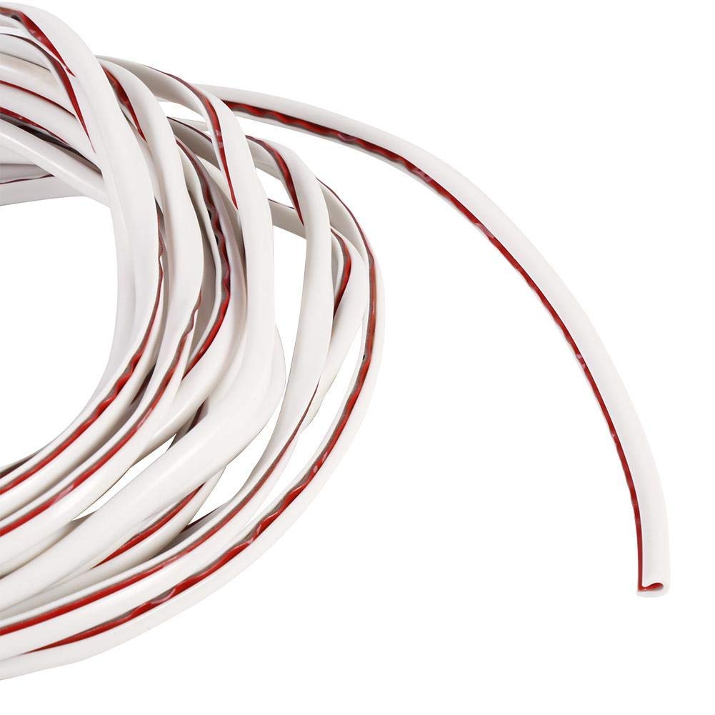 Ejoyous Repair Tool protection bord porte voiture blanc 5 m caoutchouc