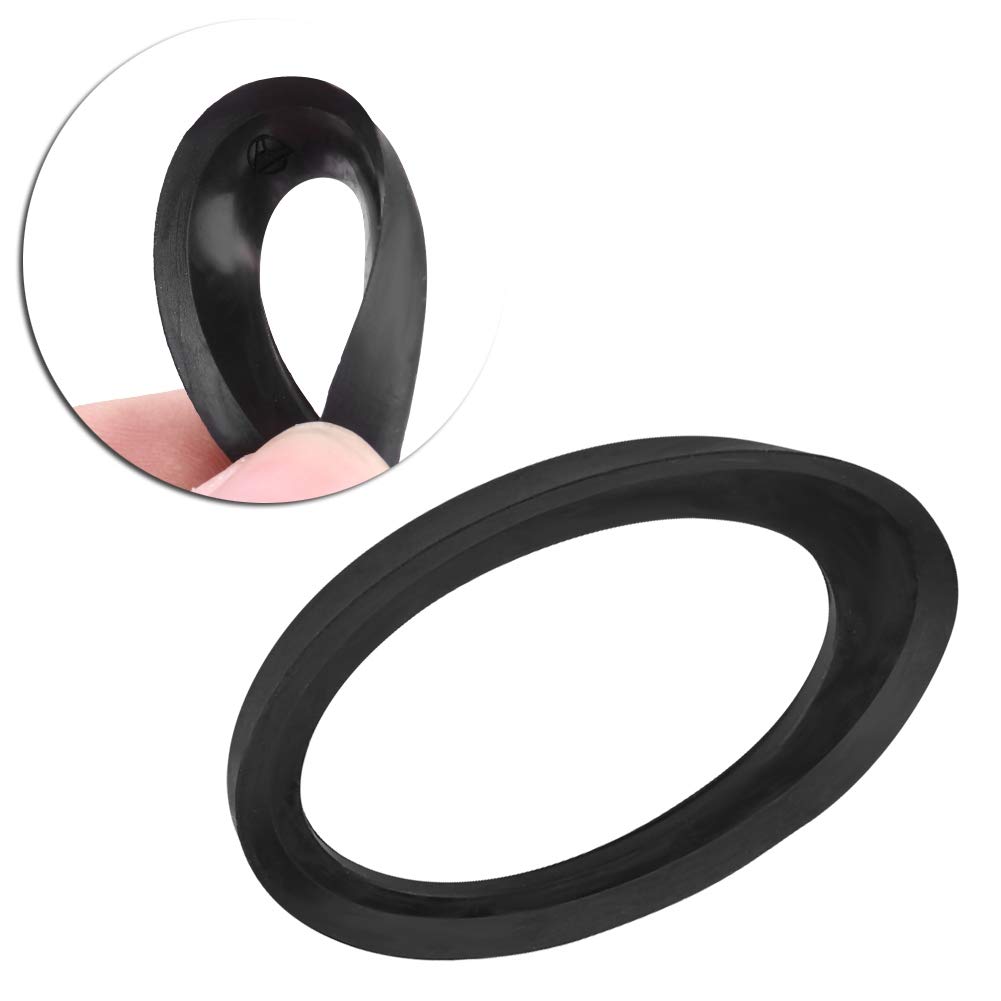 Ejoyous Joint caoutchouc base antenne toit voiture noir 6,2x4,3 cm