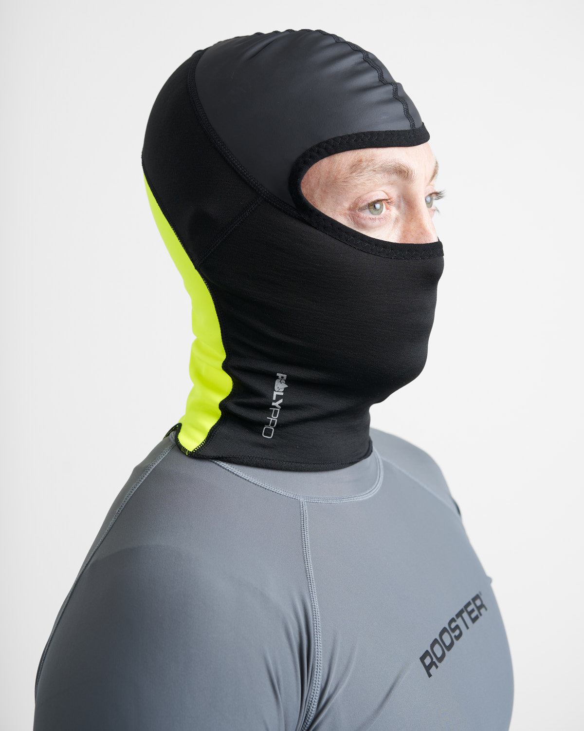 Rooster Aquafleece cagoule hiver jaune fluo taille unique