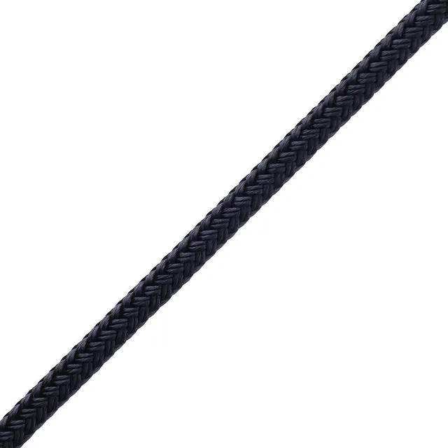 Rooster Braid on Braid bout polyester 6 mm noir