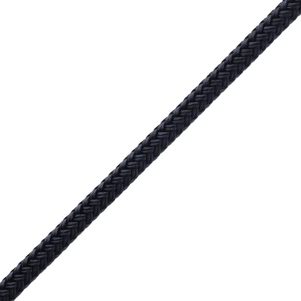 Rooster Braid on Braid bout polyester 6 mm noir