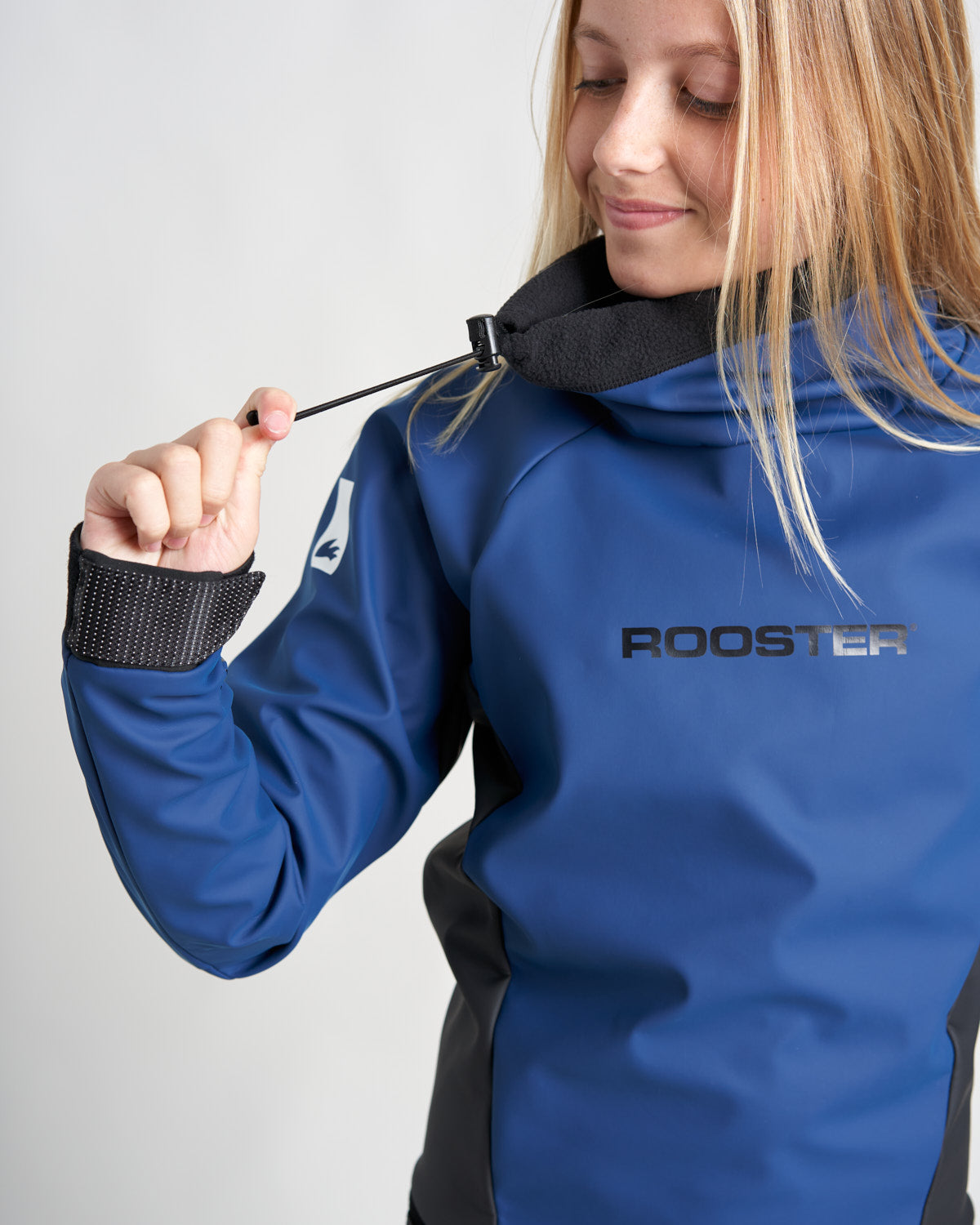 Rooster Aquafleece Pro Lite Top polaire voile junior rose waterproof