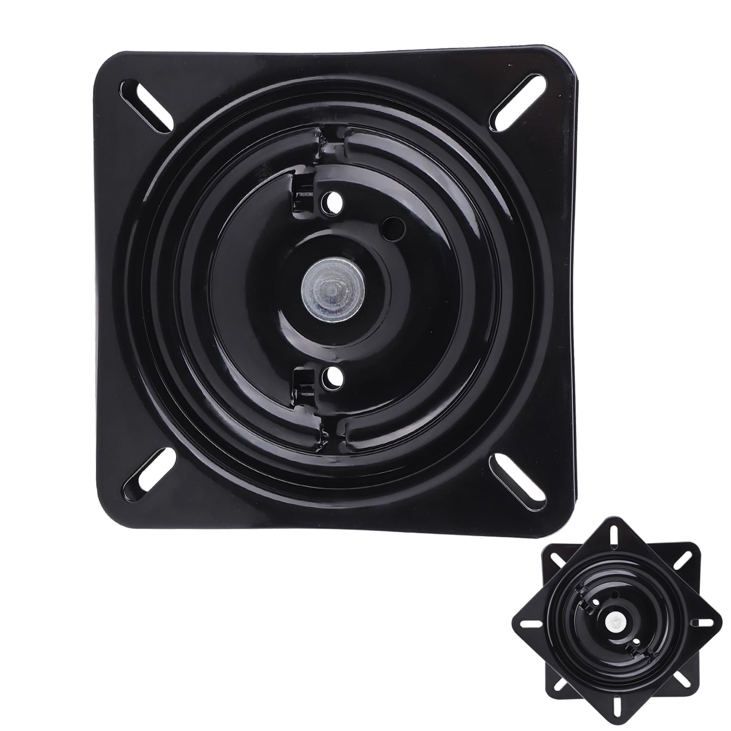 Tissting Home Decoration plaque pivotante 7 pouces 180° acier