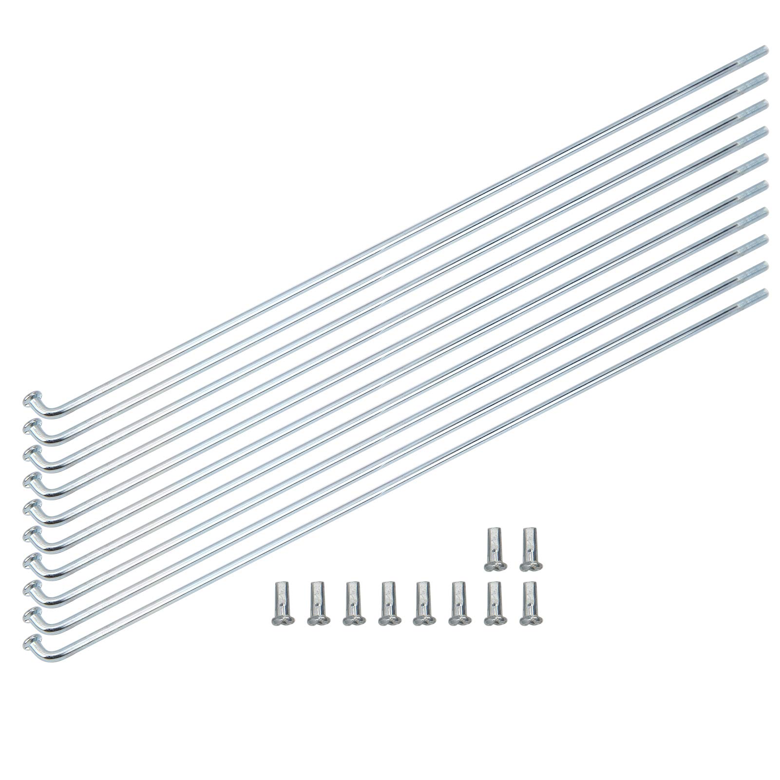 Tissting DIY rayons vélo 2,2 mm 220 mm lot 10