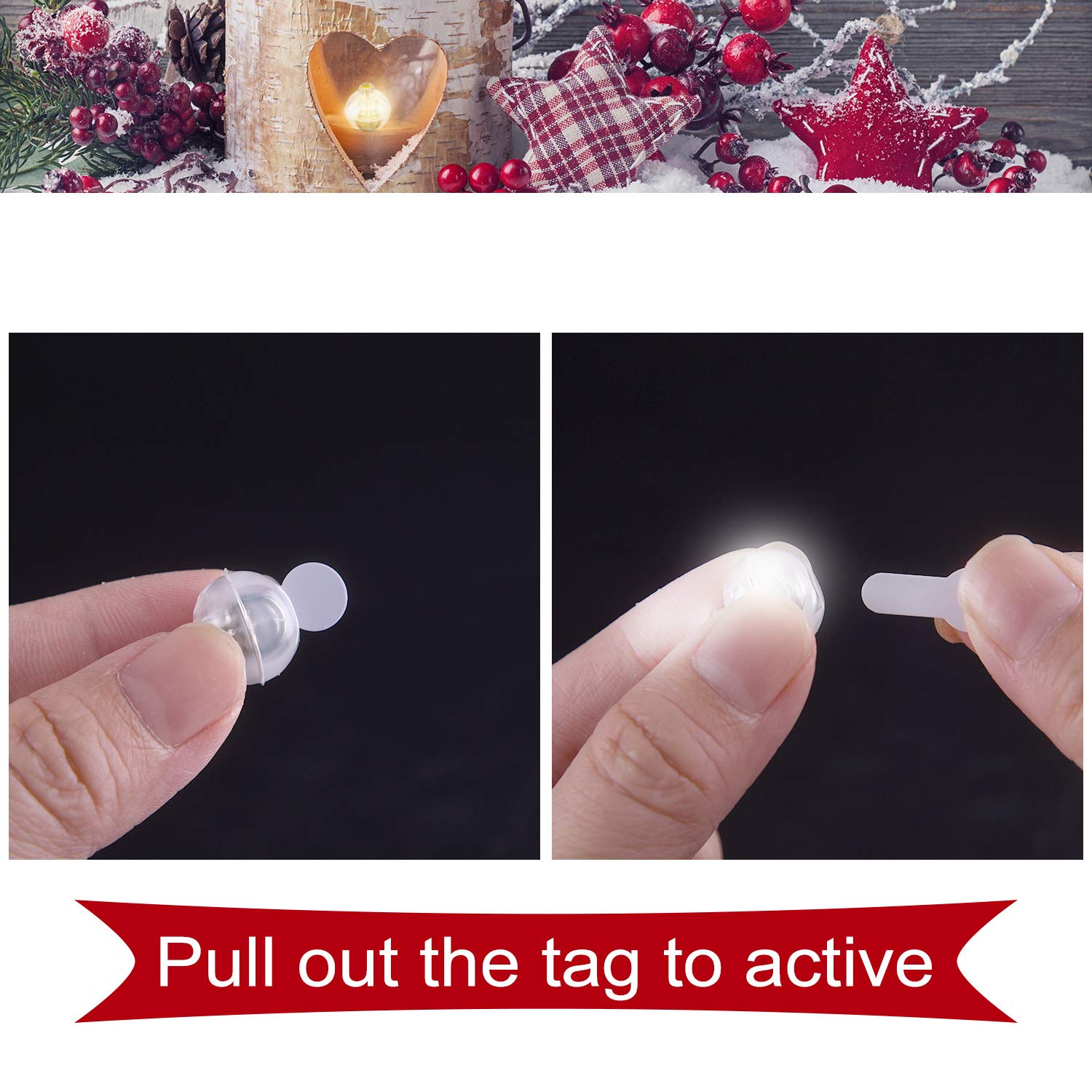 FEPITO Party Decorations boule LED ballon blanc 100 pièces