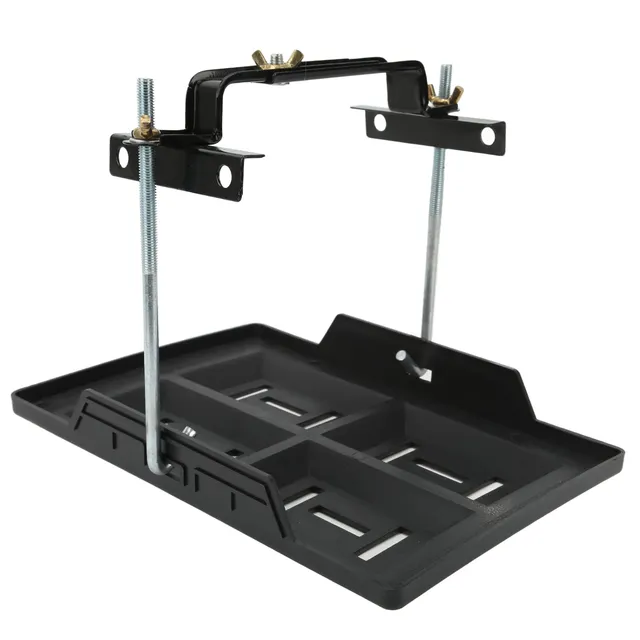 Tissting Support Plateau Batterie Voiture Noir 28 cm