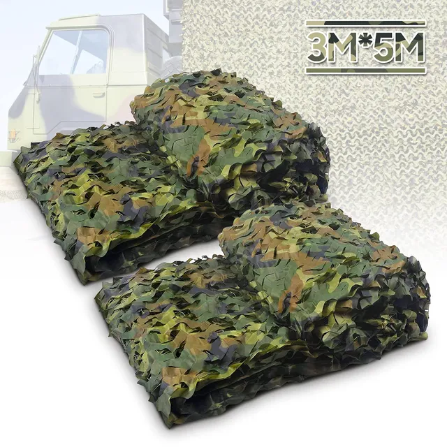 Ejoyous Sports 3x5m filet camouflage jungle Oxford