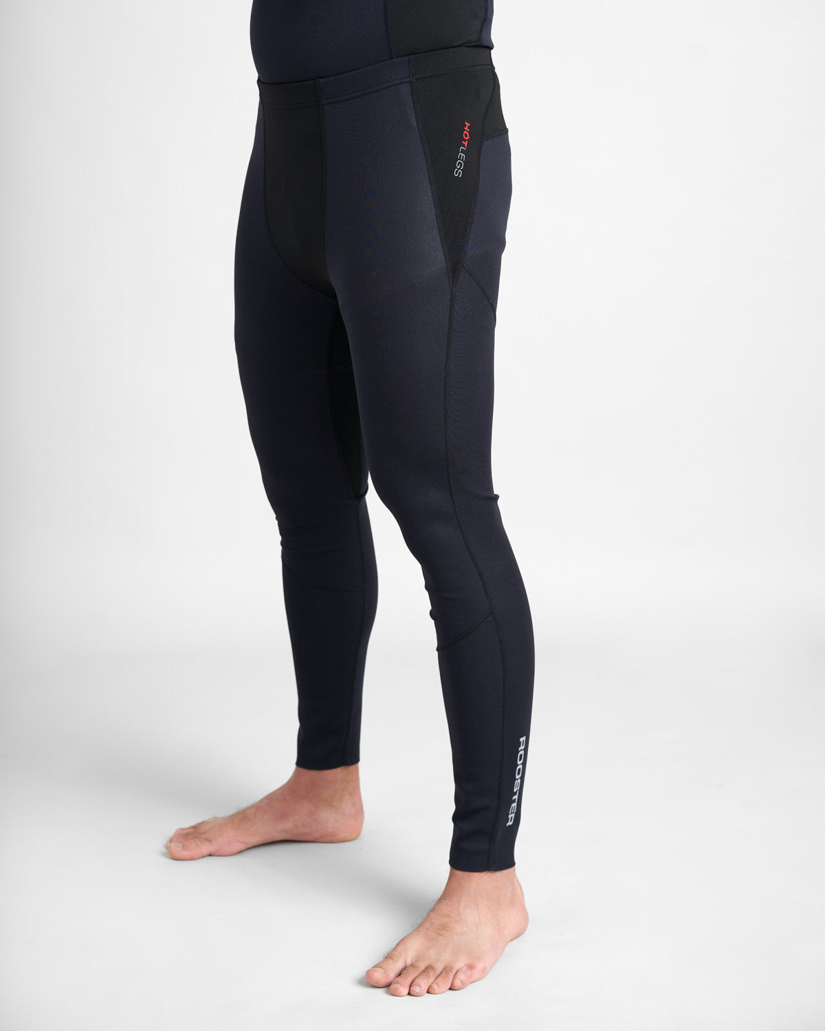 Rooster Hot Legs collant thermique voile 0,5 mm titane