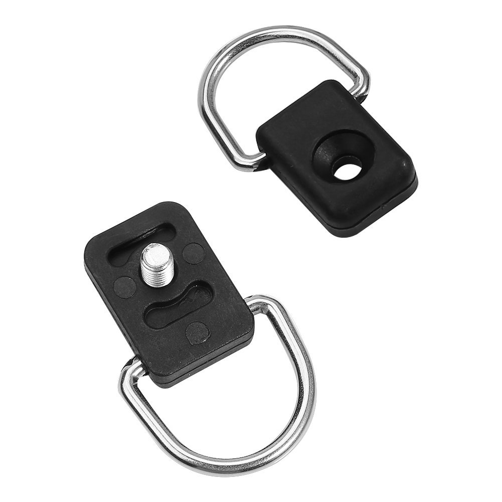 Ejoyous Anneau en D Kayak x10 Nylon Inox avec Vis M6